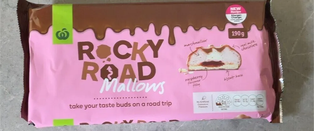 Rocky road mallows