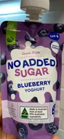 Greek Style No Added Sugar Blueberry Yoghurt