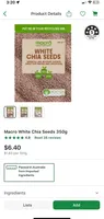 White Chia Seeds