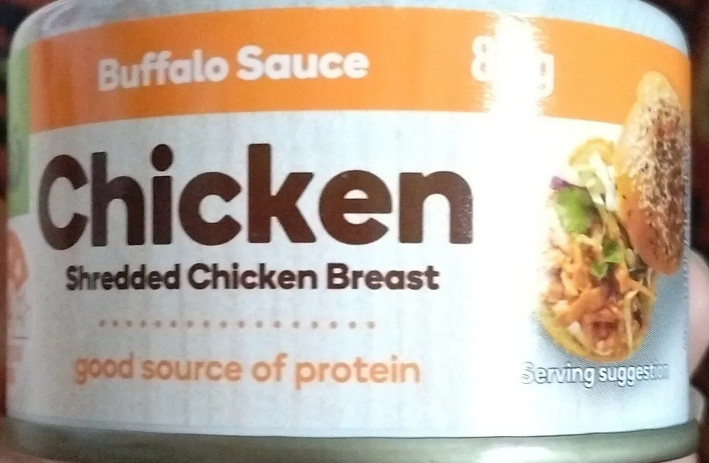 Shredded Chicken Breast - Buffalo Sauce