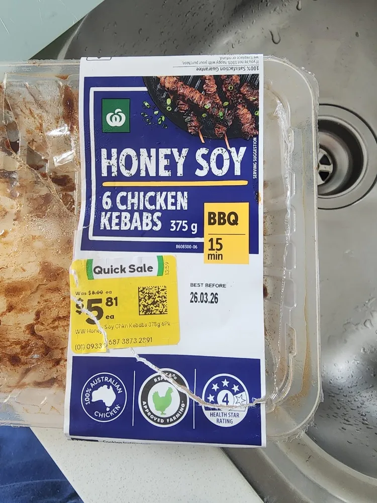 Honey Soy Chicken Kebabs
