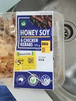 Honey Soy Chicken Kebabs