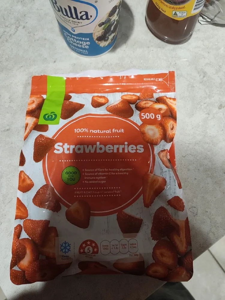 Frozen Strawberries