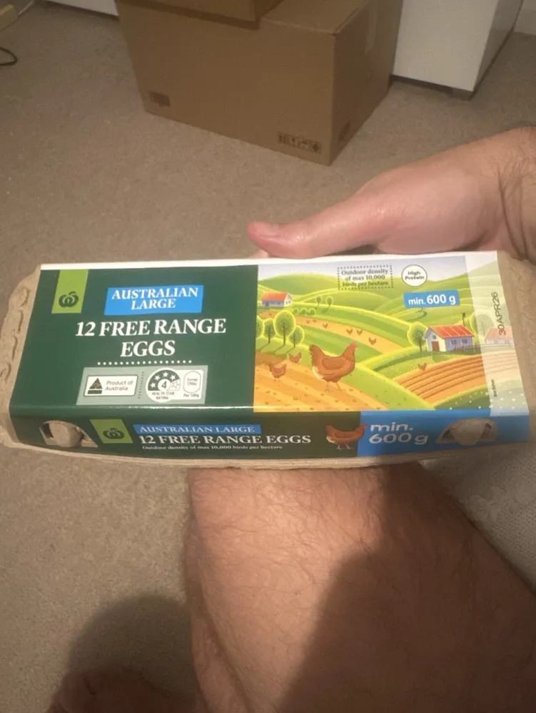 Australian Large Free Range Eggs