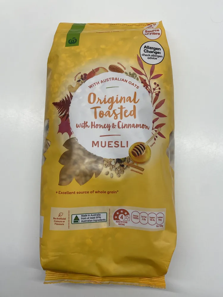 Honey Cinnamon Muesli