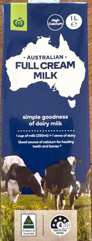 Full Fat milk