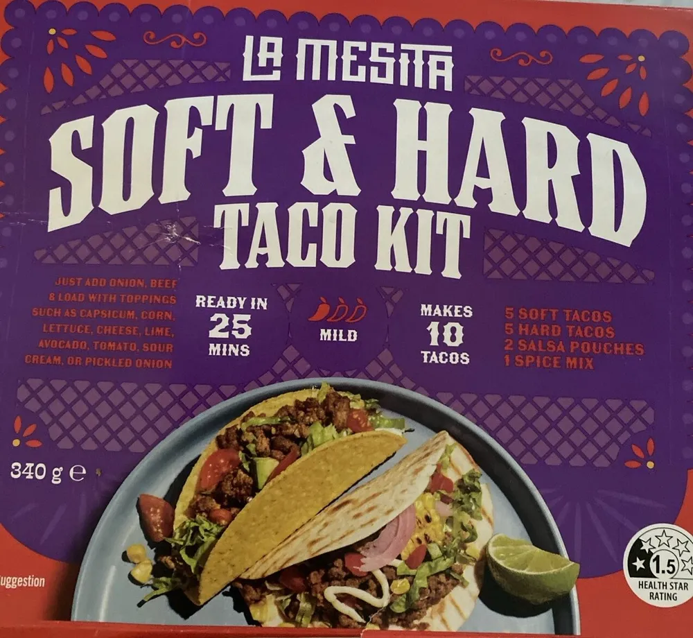 Soft & hard Taco kit