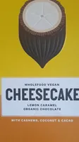 Cheesecake lemon caramel organic Chocolate
