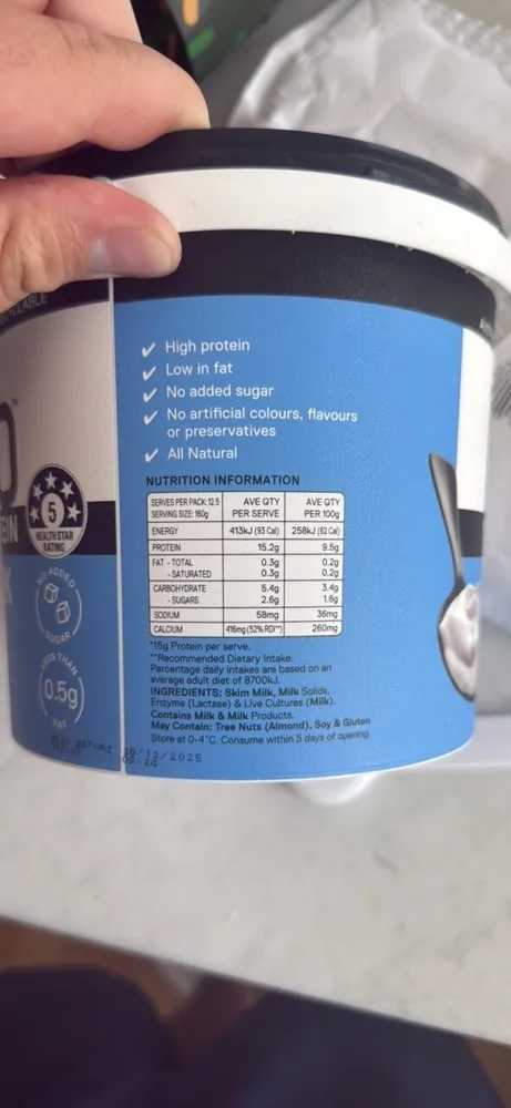 GREEK style All Natural Yoghurt