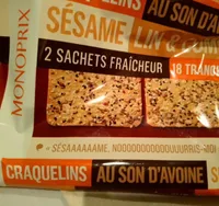 Craquelins au son d'avoine