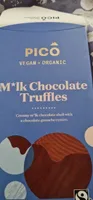Milk chocolate truffles