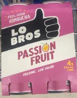 LoBrios Passionfruit Kombucha