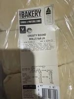 CRUSTY ROUND ROLLS 6pk pb