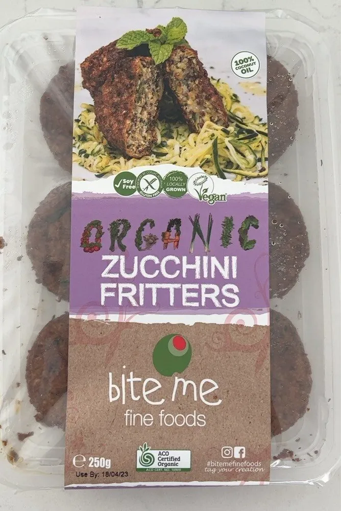 Organic Zucchini Fritters