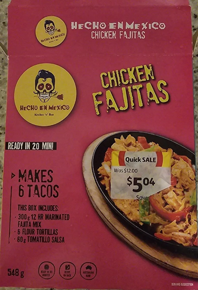 Chicken Fajitas