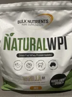 NATURAL WPI Grass Fed Whey Protein Isolate Salted Caramel