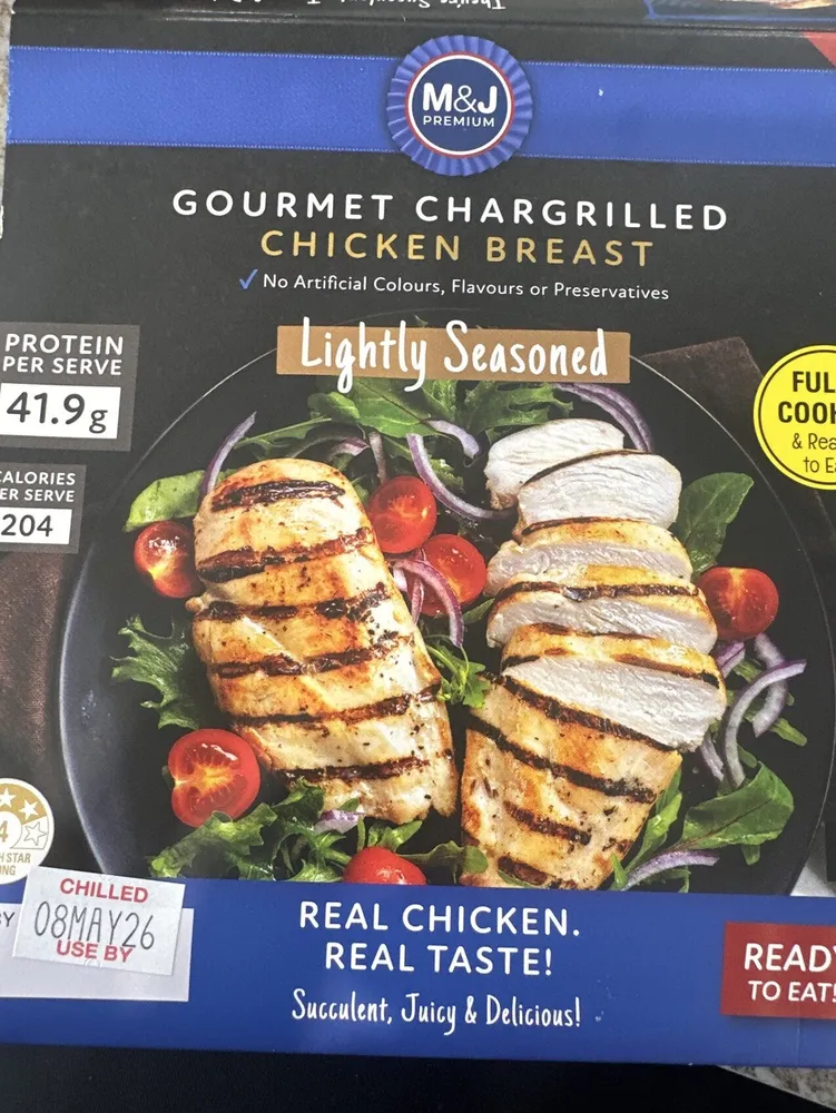 Gourmet Chargrilled Chicken Breast