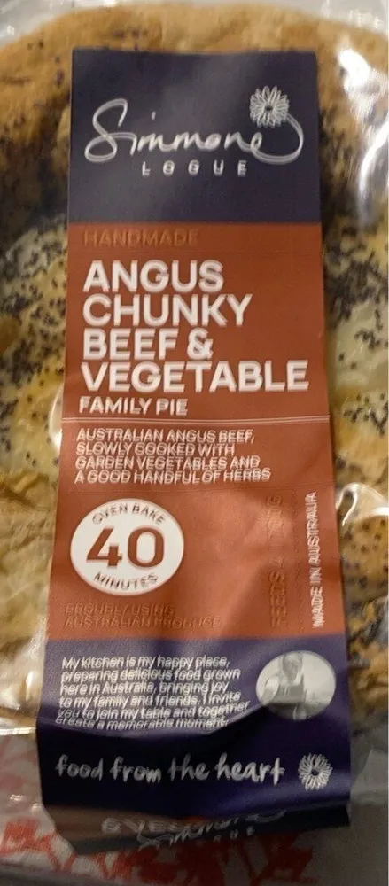 Slow Cooked Chunky Beef & Vegetable