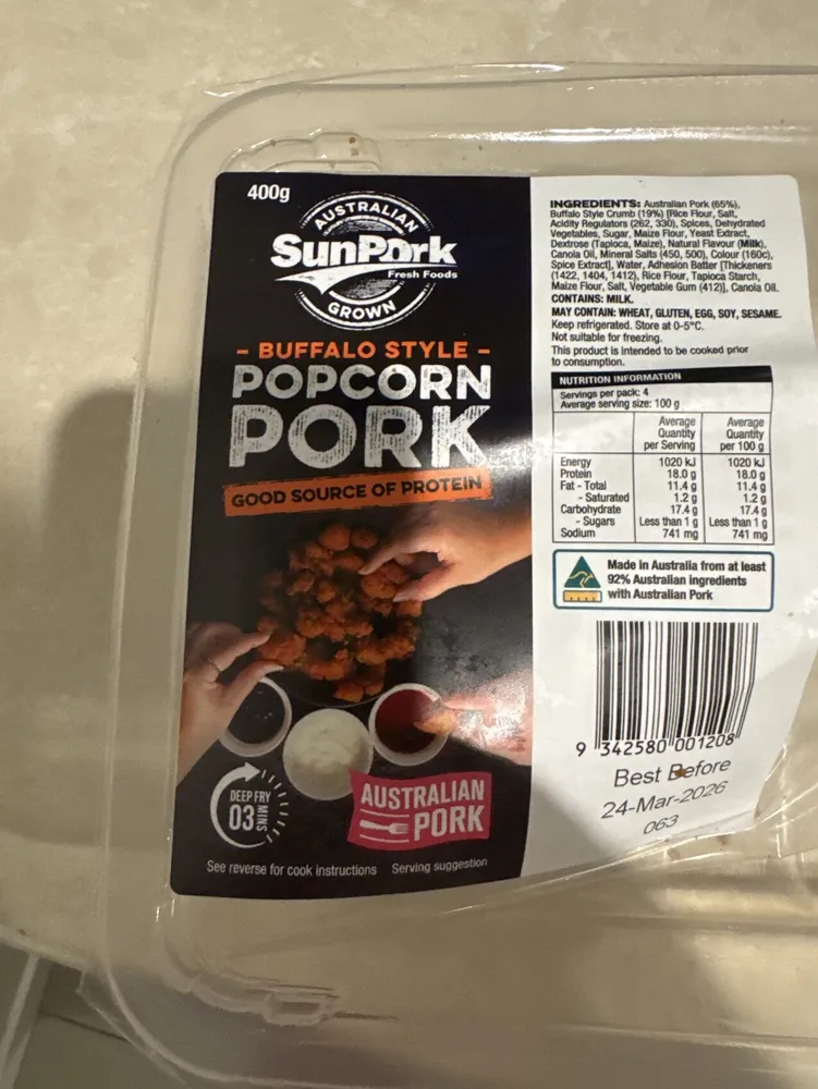 Popcorn Pork