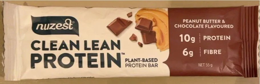 Peanut Butter and Chocolate flavoured plant based protein bar