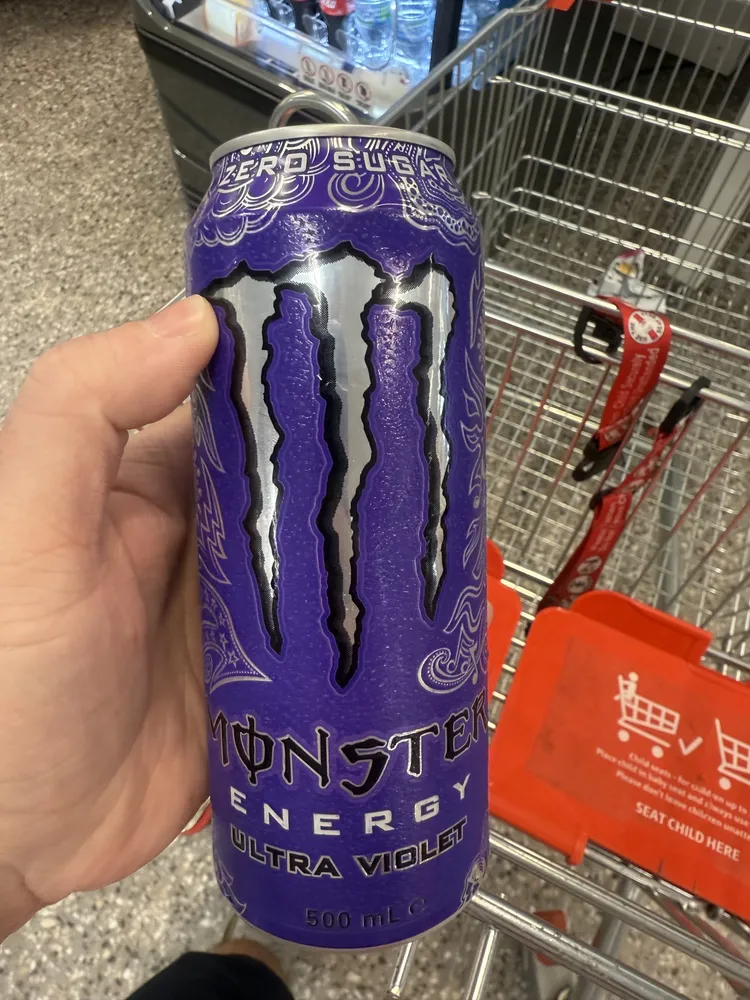 MONSTER ENERGY ULTRA VIOLET