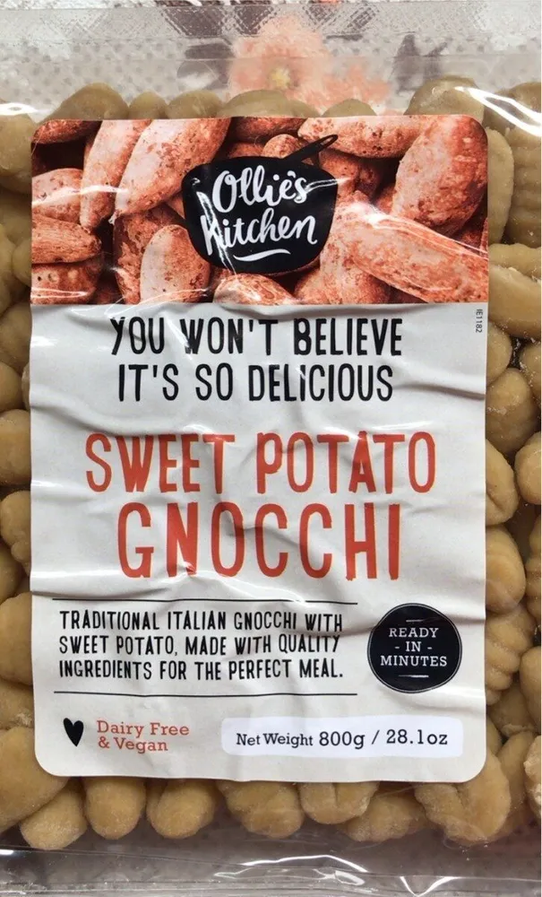 Sweet potato gnocchi