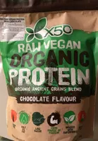 Raw Vegan Organic Protein blend Chocolate flavour