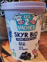 Skyr bio mûre-myrtille