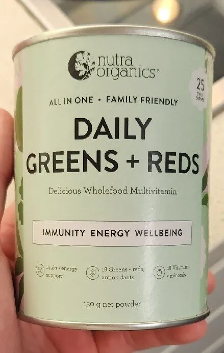 DAILY GREENS + REDS