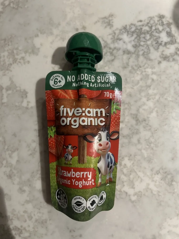 Strawberry Organic Yoghurt