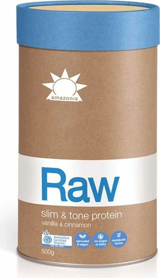 Raw Slim & Tone Protein - Vanilla & Cinnamon 500G