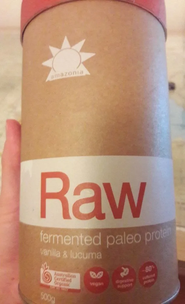 Raw fermented paleo protein