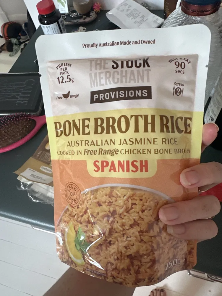 Bone broth Rice - Spanish
