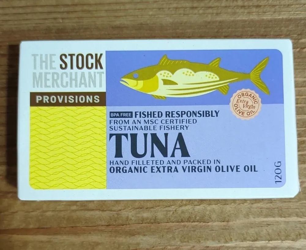 TUNA WILD CAUGHT HAND PACKED in ORGANIC EXTRA VIRGIN OLIVE OIL