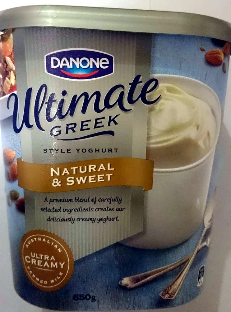 The Ultimate yoghurt by Danone - Natural & Sweet