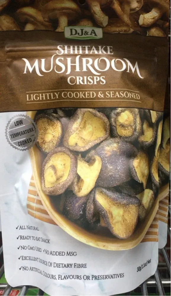 Shiitake Mushroom Crisps