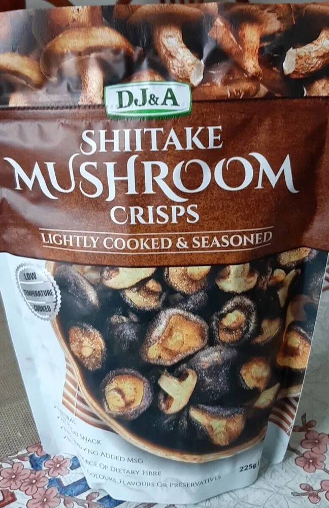 Shitake Mushroom Crips
