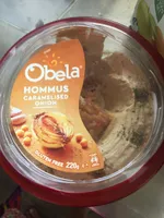 Hommus caramelised onion