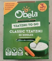 TZATZIKI TO GO CLASSIC TZATZIKI 3x SINGLES