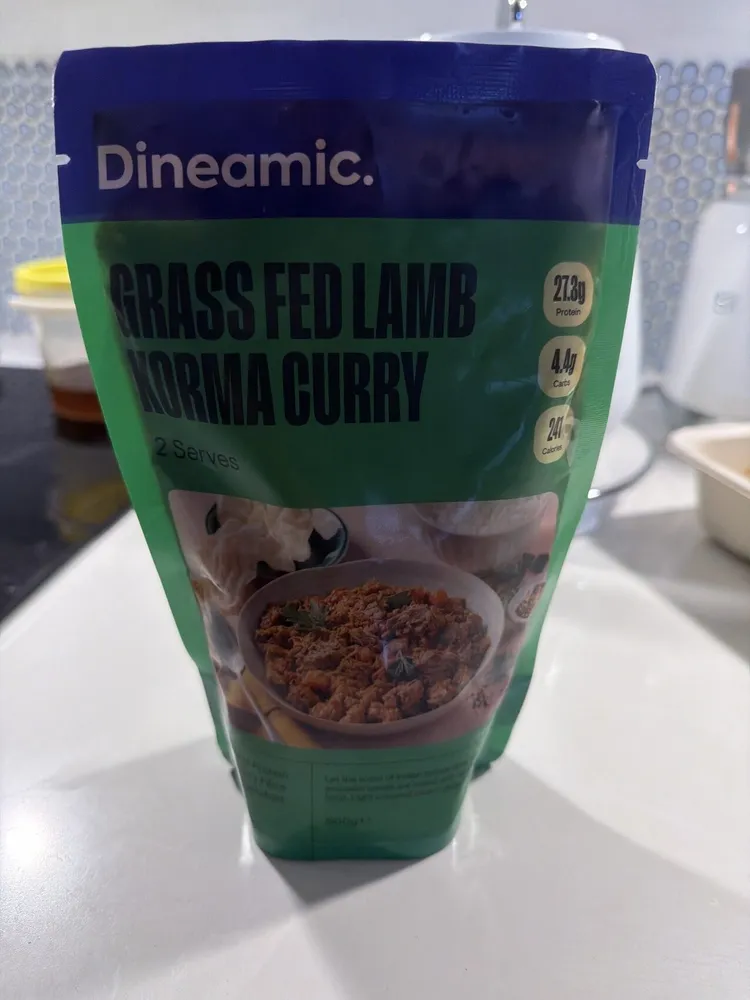 Grass Fed Lamb Korma Curry