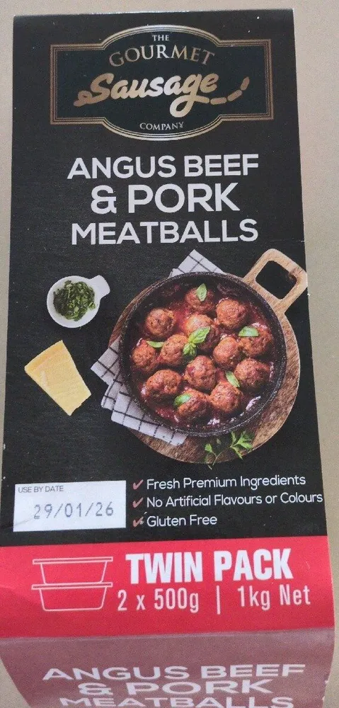 Angus Beef &Pork Meatballs