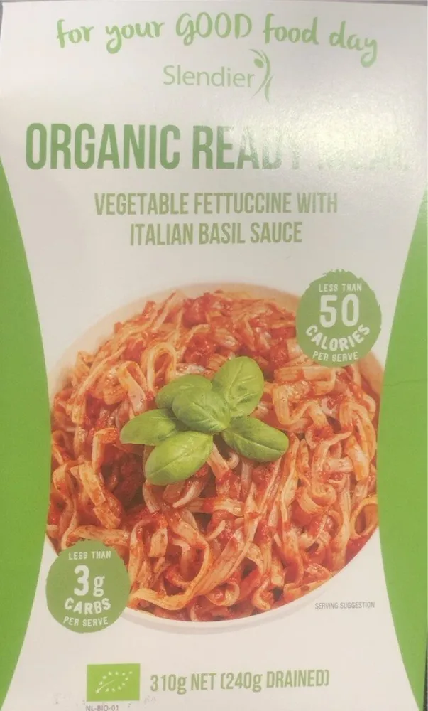 Organic Ready meal