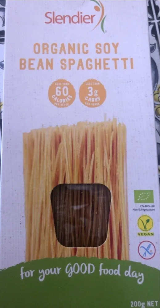 Spaghetti biologici di soia
