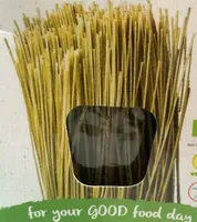 Organic edamame bean spaguetti