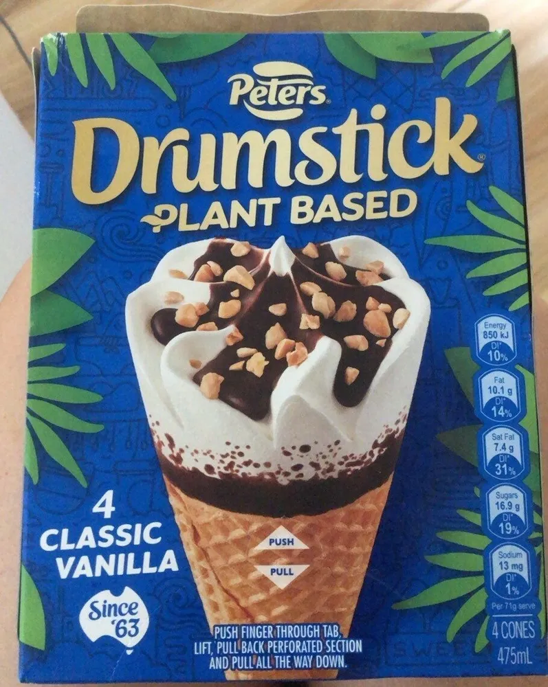 Drumstick Plant Based Classic Vanilla