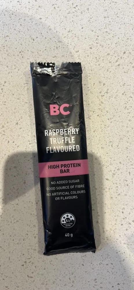 Raspberry Truffle Flavoured High Protein Bar