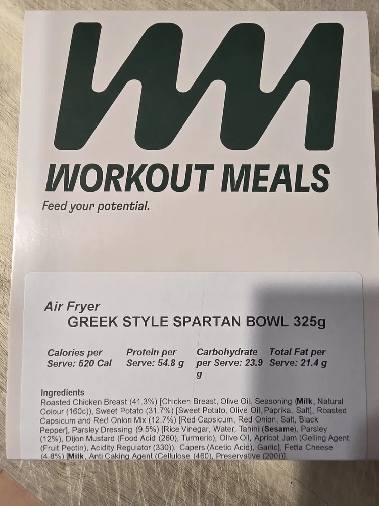 Greek Style Spartan Bowl
