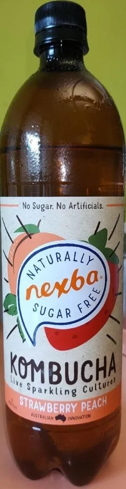 Strawberry Peach Kombucha