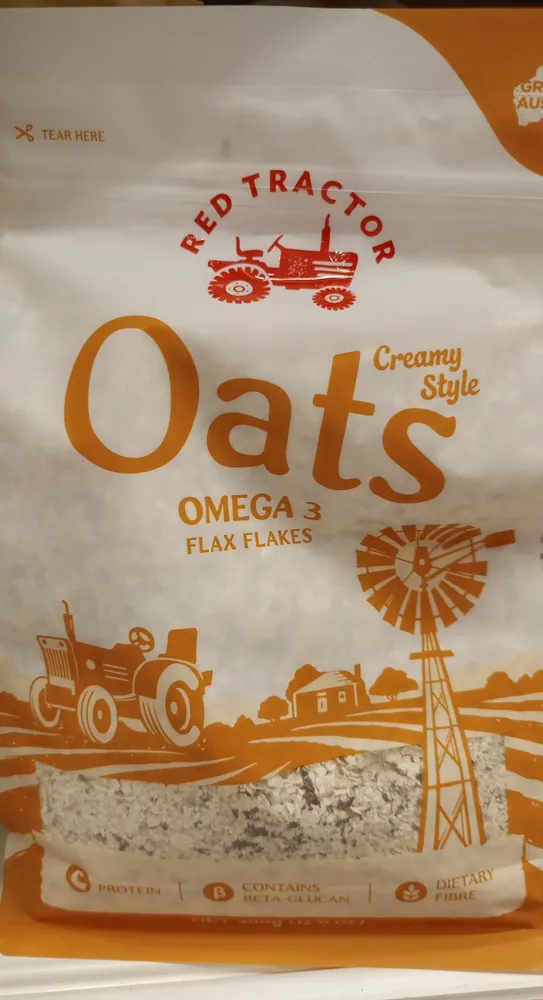 Red tractor oats creamy style