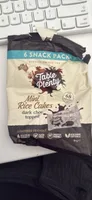 Mini Rice Cakes dark choc topped